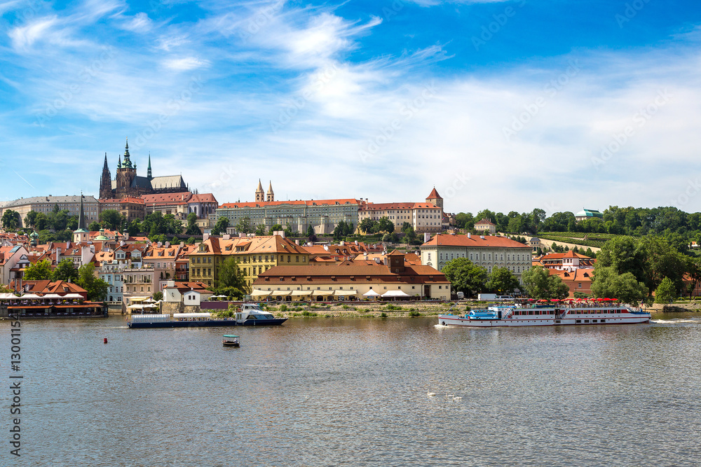 Panoramic view of  Prague