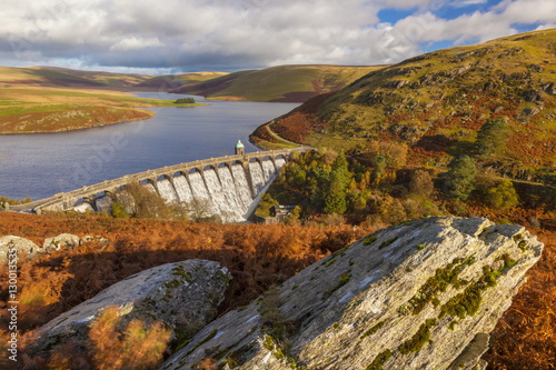 Craig Goch Dam, Elan Valley, Powys, Mid Wales photo