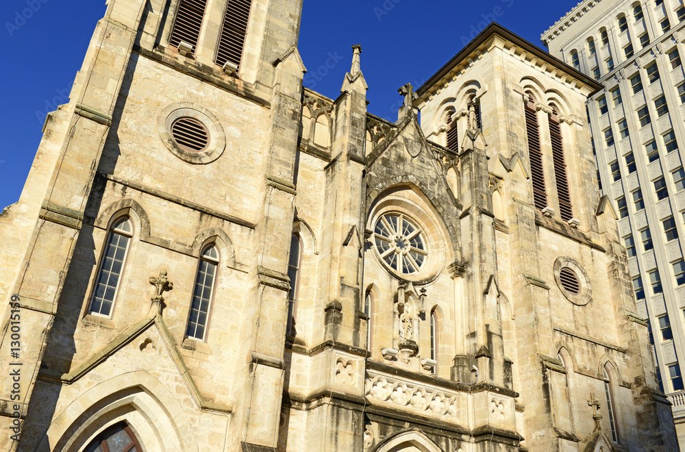 The Cathedral of San Fernando in San Antonio, Texas