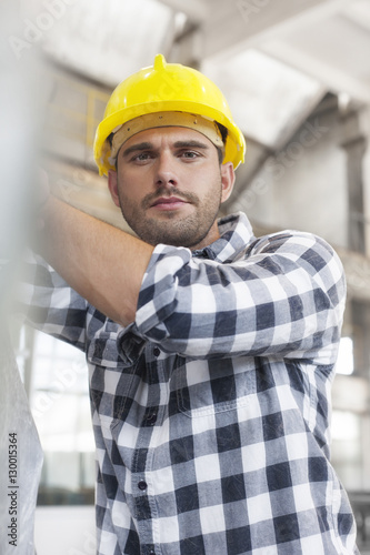 Portrait of manual worker working in industry