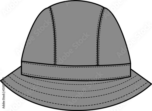 casual adventure hat illustration [vector]