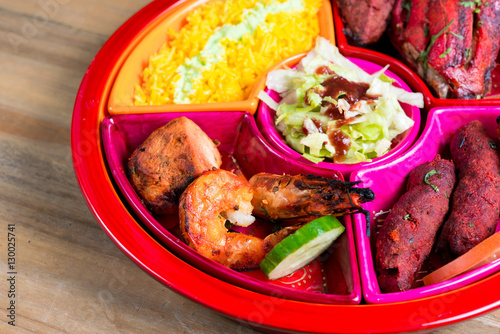 food specialities Mixed Grill Indian Flavor photo