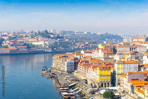 old town of Porto and river  Portugal  Europe