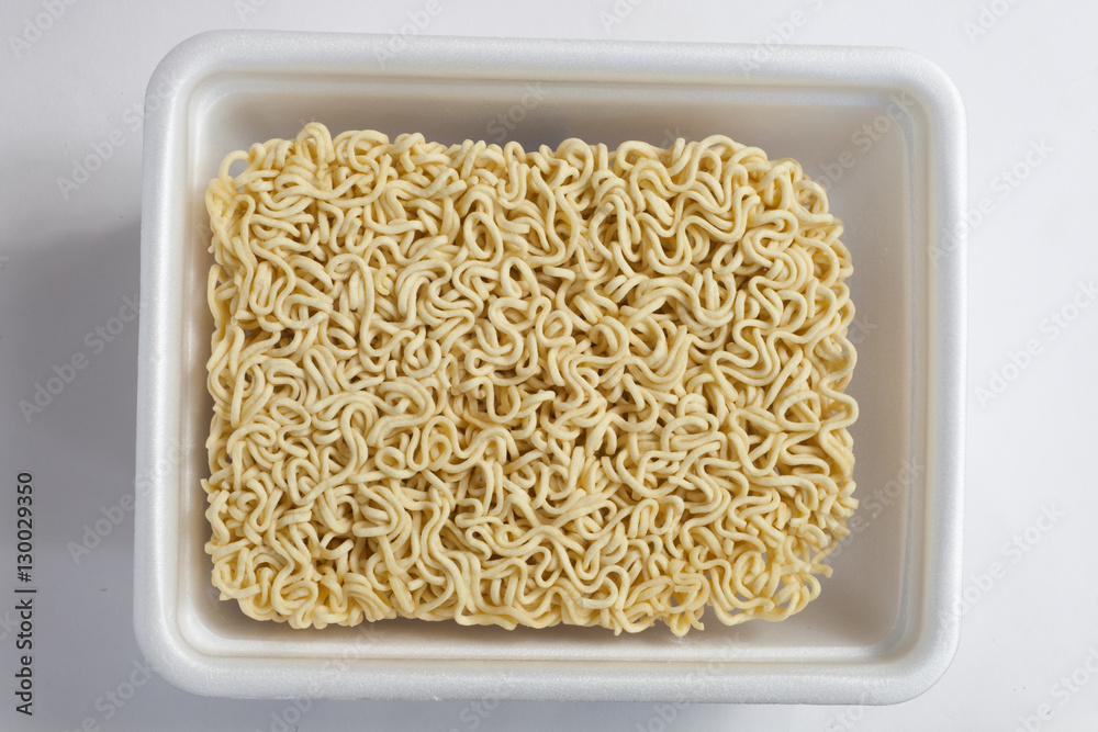 instant noodles in the box