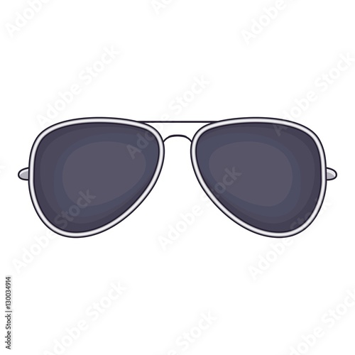 Sunglasses icon. Cartoon illustration of sunglasses vector icon for web
