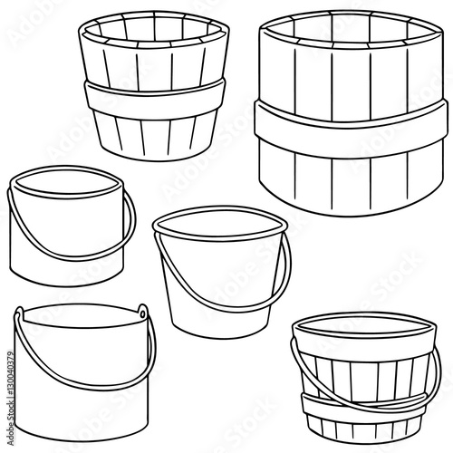 vector set of bucket