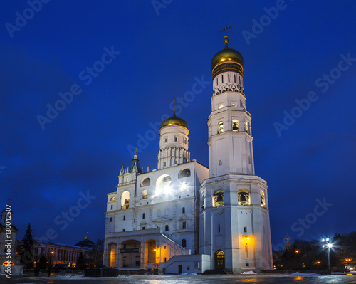 Church-belfry of St. John Climacus (Ivan the Great Bell tower) of the Moscow Kremlin, Moscow, Russia