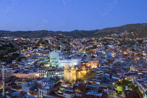 Basilica de Nuestra Senora de Guanajuato and University building, Guanajuato, Guanajuato state, Mexico photo