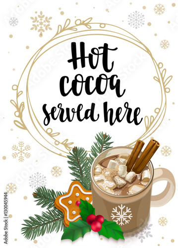 Hot Cocoa Served Here.