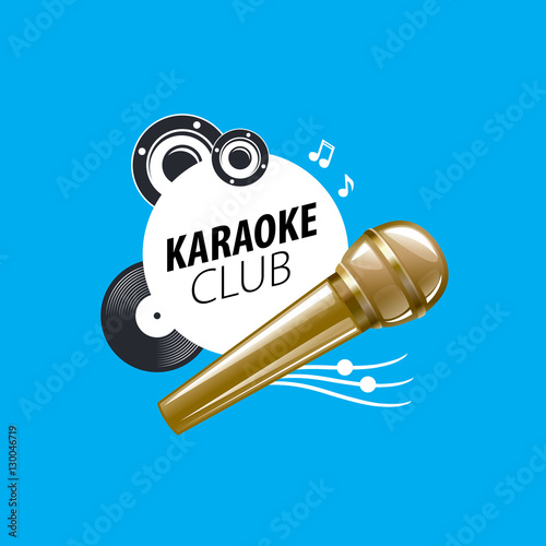 vector logo karaoke