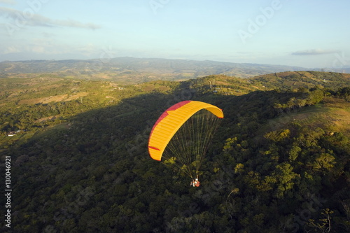 Paragliding in San Gil, adventure sports capital of Colombia, San Gil, Colombia photo