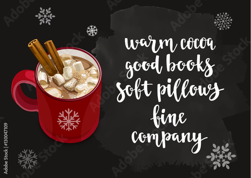 Christmas Warming beverage quote.