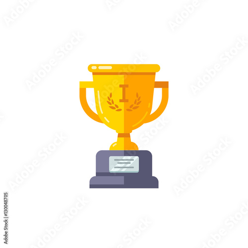 First place golden cup championship prize