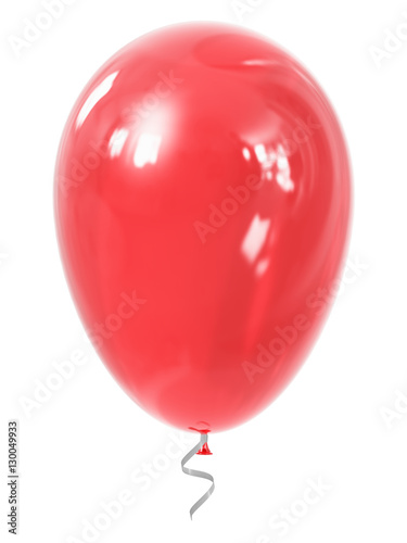 Red inflatable air balloon