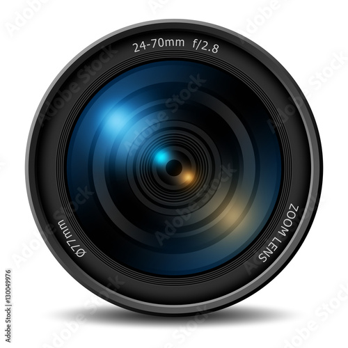 Professional digital camera zoom lens