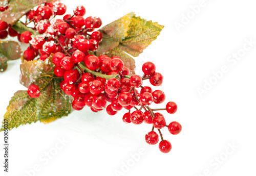 Christmas background with balls and decorations