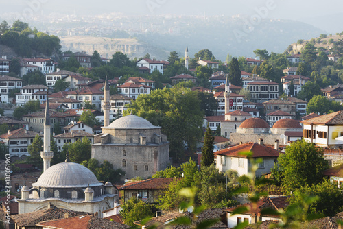 Old Ottoman town houses and Izzet Pasar Cami Mosque, Safranbolu, Central Anatolia, Turkey Minor photo