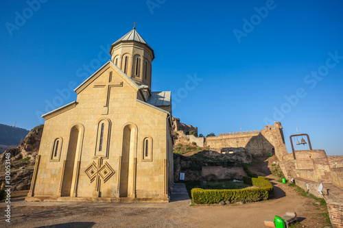 Narikala is an ancient fortress overlooking Tbilisi, the capital