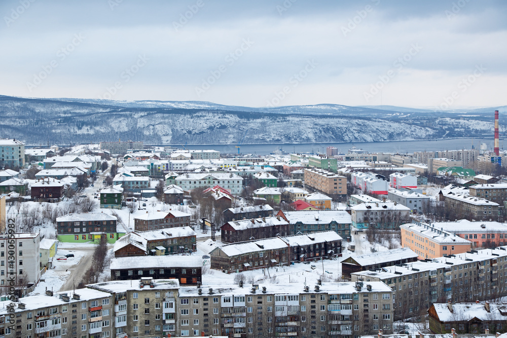 Murmansk cityscape