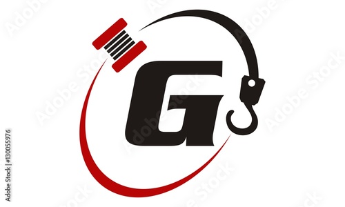 Crane Hook Towing Letter G