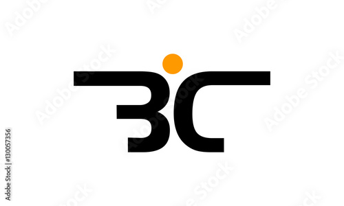 Modern Logo Solution Letter BC
