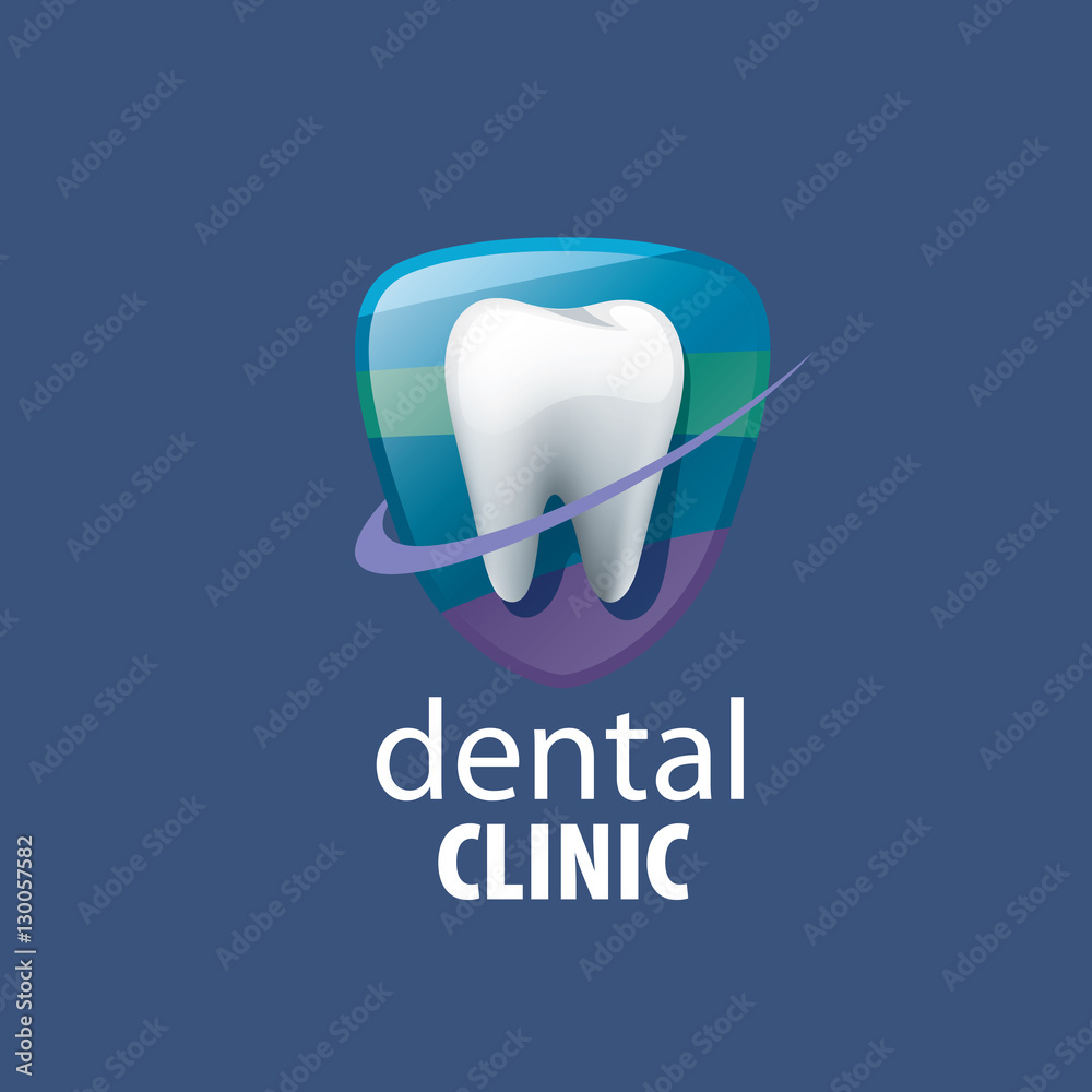 Fototapeta premium vector logo dental