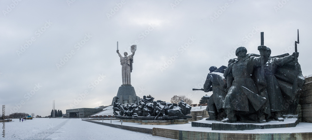 Museum of WW2 in Kyiv, Ukraine