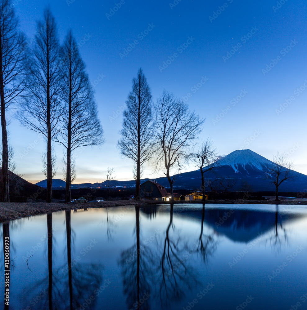 Fototapeta Mount Fuji Fujisan Sunrise