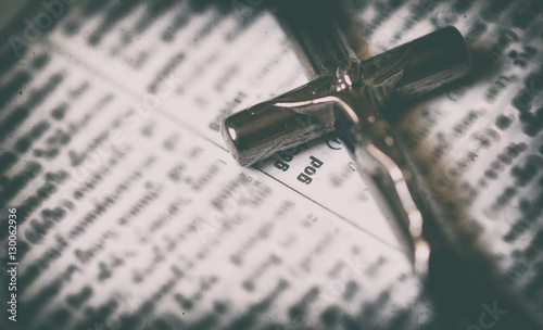 Vintage tone of word 