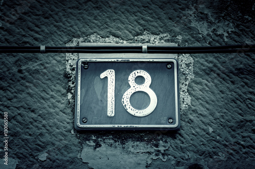 Number eighteen