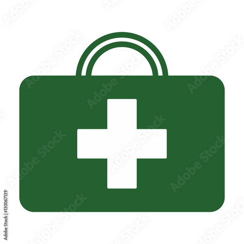 First Kit Aid vector, isolated on White background. 
