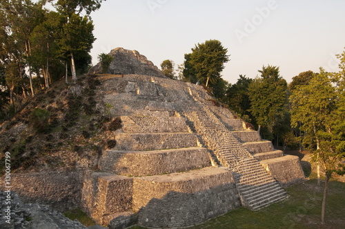 Mayan archaeological site,Yaxha, Guatemala photo