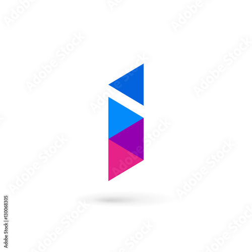Letter I logo icon design template elements Free Download Letter I logo icon design template elements - GFXLoad