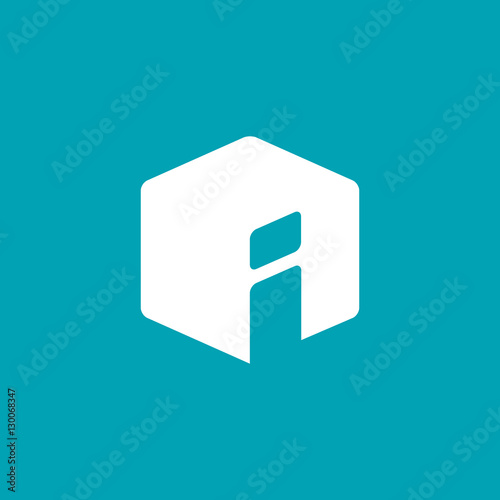 Letter I info logo icon design template elements