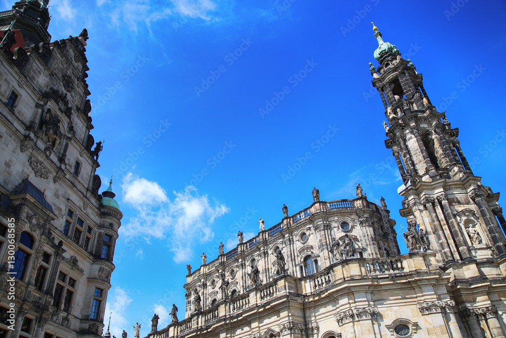 Katholische Hofkirche, Schlossplatz in Dresden, State of Saxony,