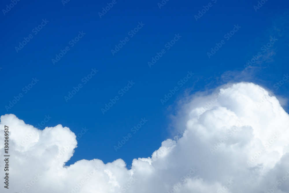 Blue sky with cloud for background and backdrop use Blue sky with cloud for background and backdrop use