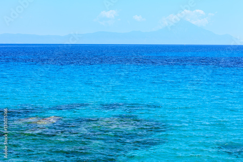 Aegean sea (Chalkidiki, Greece).