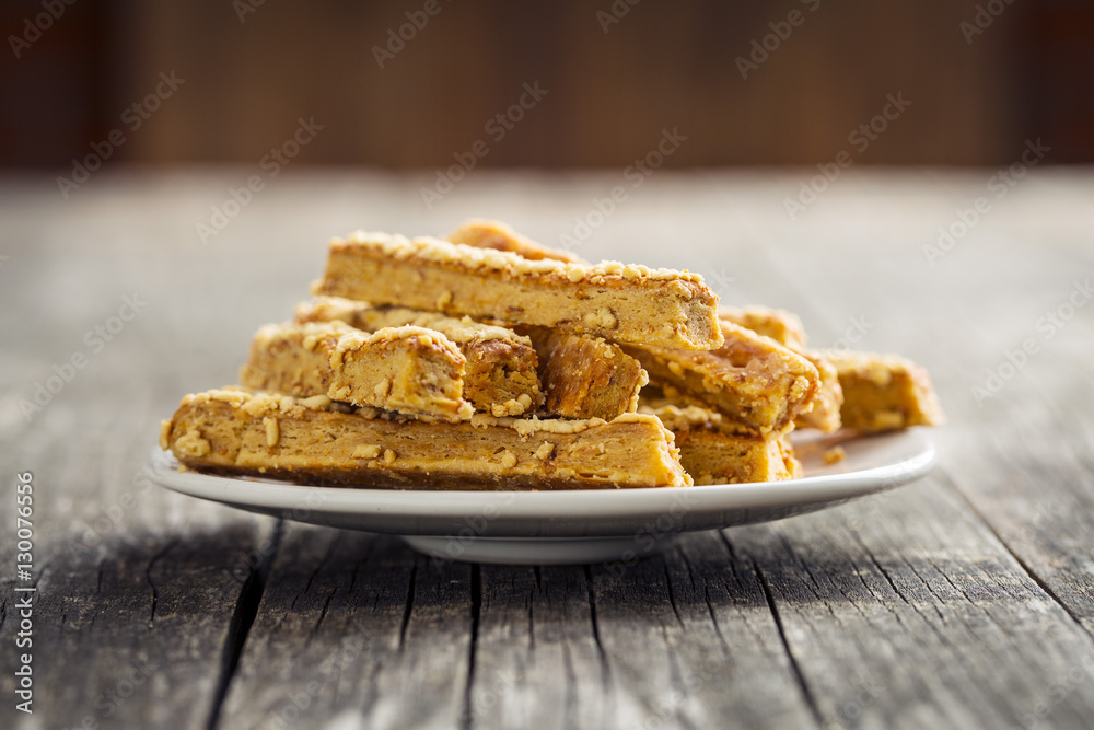 Crispy bread sticks. Crispy bread sticks.