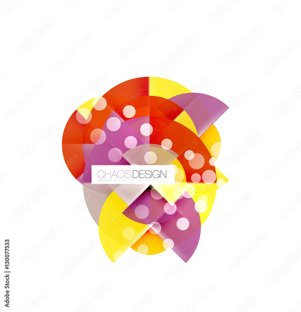 Dotted circles, abstract background Dotted circles, abstract background