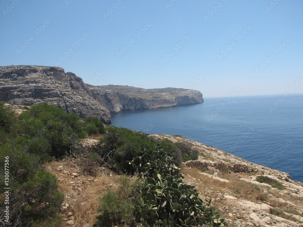 Coast line Malta
