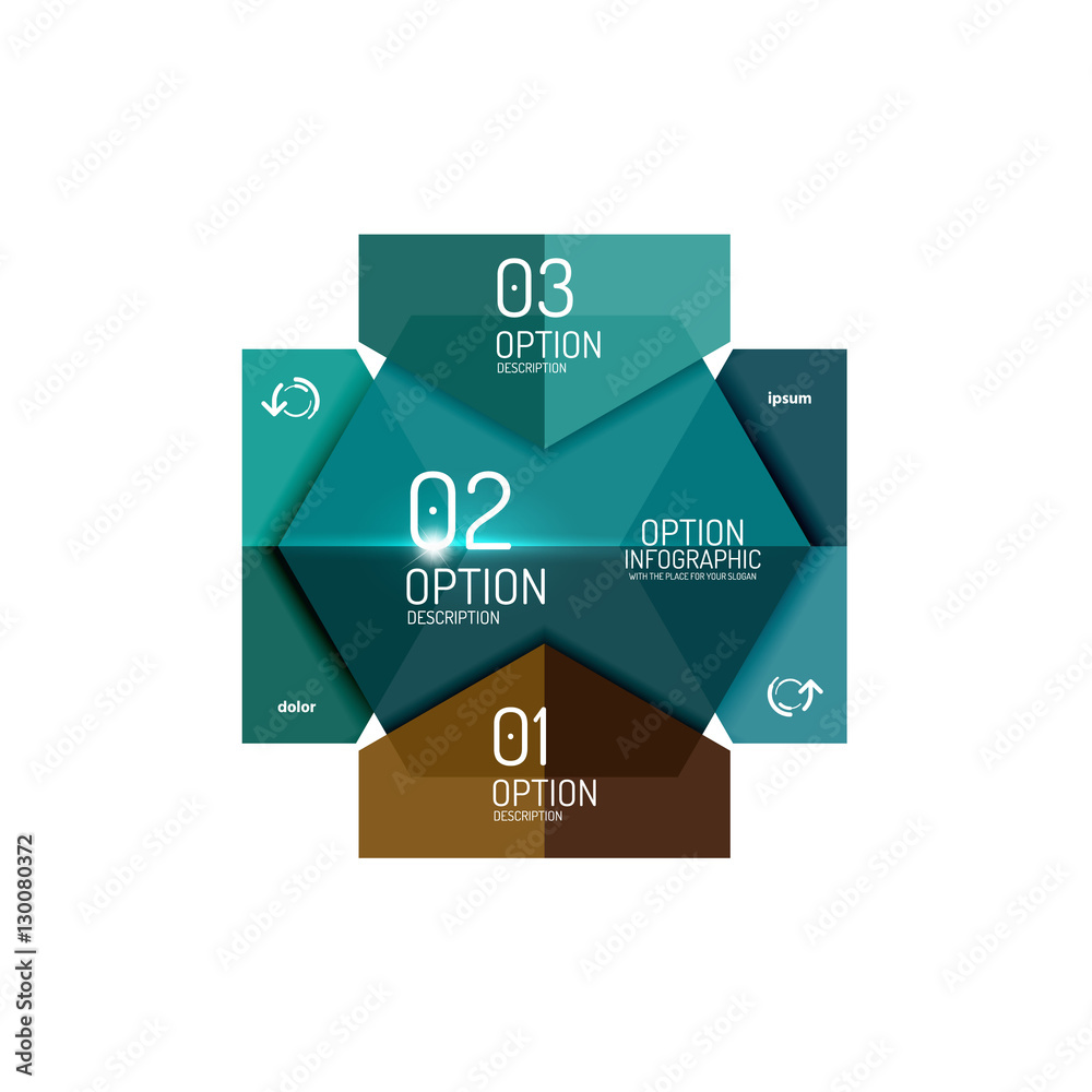 Hexagone infographic diagram templates Hexagone infographic diagram templates