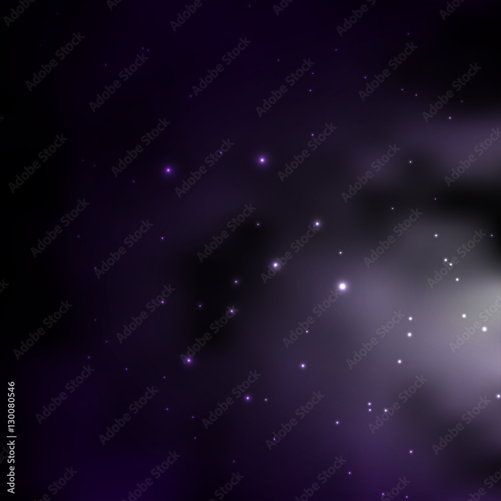 Obraz premium Galaxy. Milky way stars and star-dust in deep space cosmos. Stars of a planet and galaxy in a free space. A glorious, rich star forming nebula. 