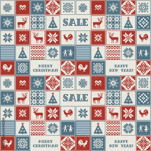 Winter sale pattern