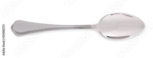 Isolated spoon with clipping path