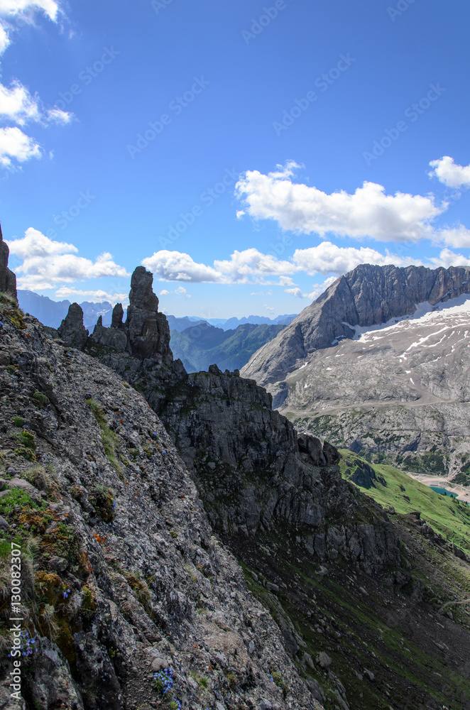 Obraz premium Summer dolomites, Italy