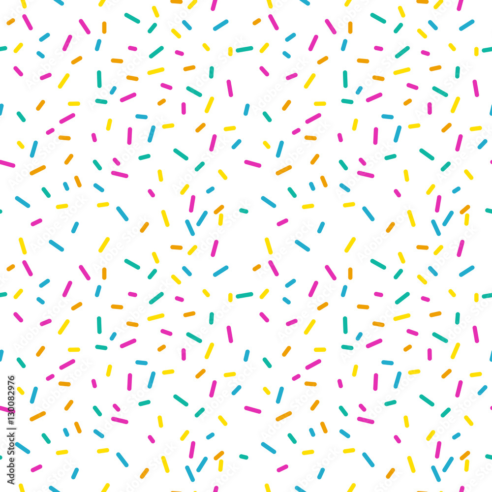 Seamless pattern with donut glaze on a white background Seamless pattern with donut glaze on a white background