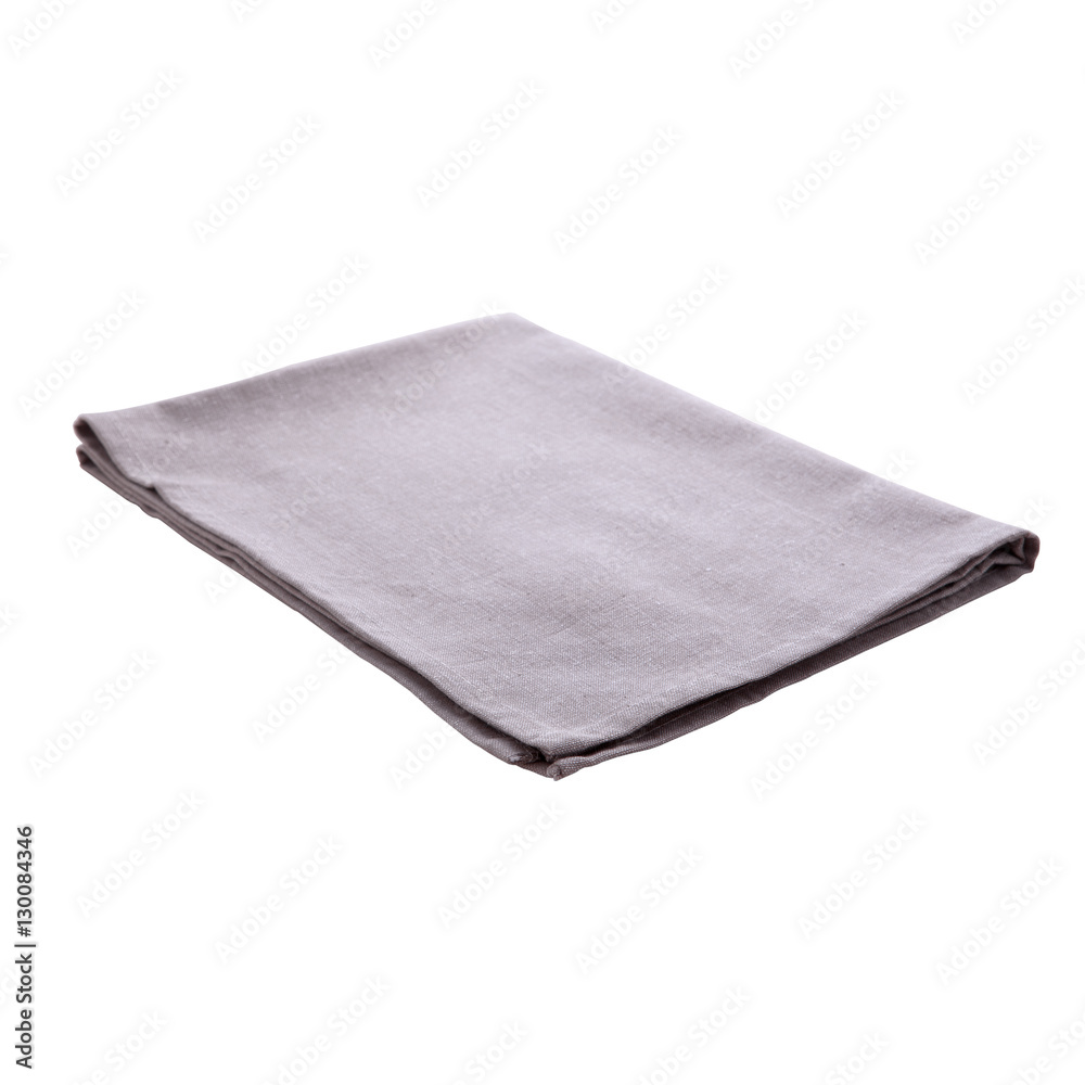 Tablecloth on white background isolated. Top view mockup Tablecloth on white background isolated. Top view mockup