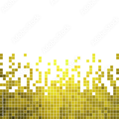 abstract vector square pixel mosaic background