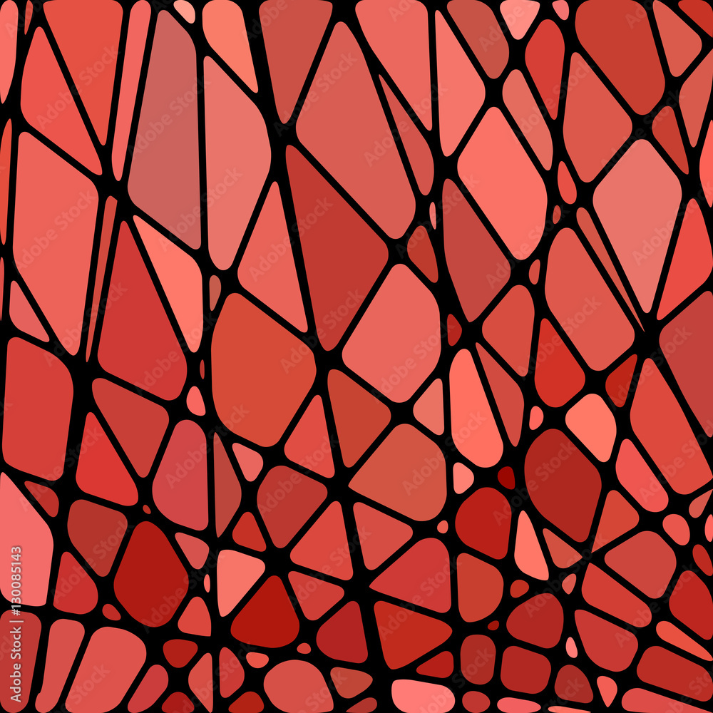 Naklejka premium abstract vector stained-glass mosaic background