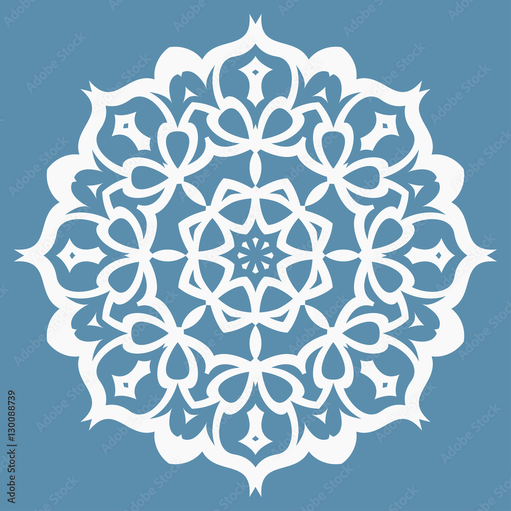 Oriental pattern with arabesques and floral elements, classic or Oriental pattern with arabesques and floral elements, classic or